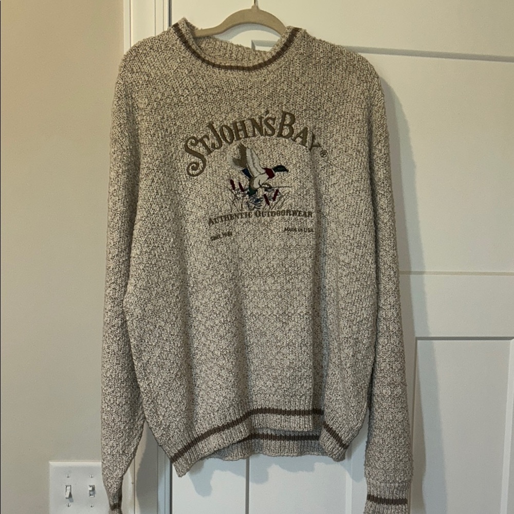St. John's Bay Mallard sweater